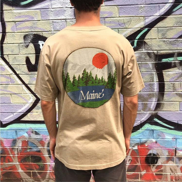 Men's Oversized Vintage Surf T-Shirt 4b17