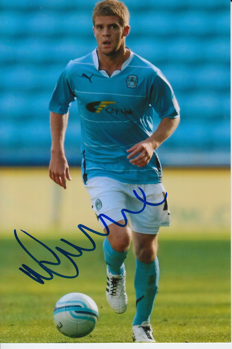 COVENTRY CITY HAND SIGNED MARTIN CRANIE 6X4 Photo Poster painting 8.