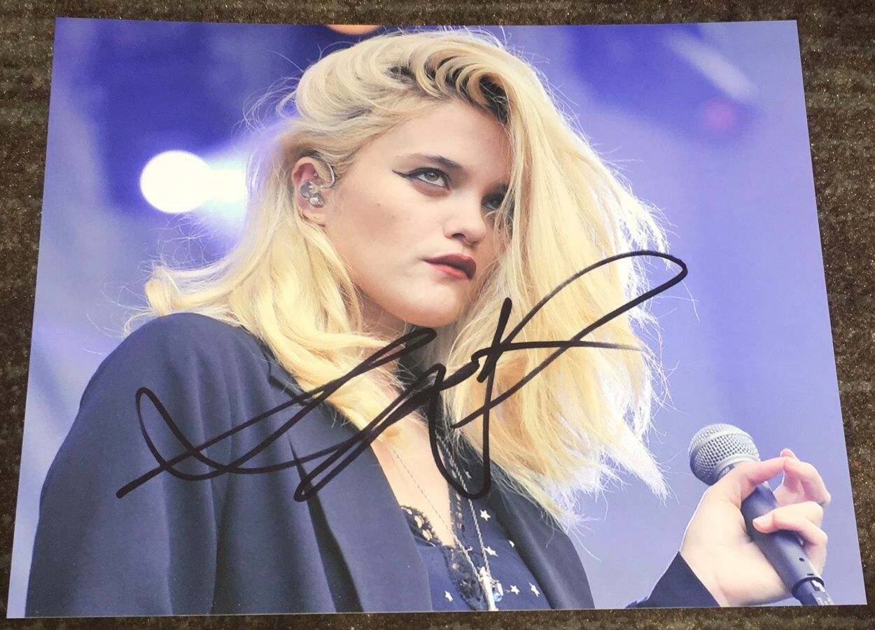 SKY FERREIRA SIGNED AUTOGRAPH NIGHT TIME, MY TIME 8x10 Photo Poster painting C w/PROOF