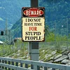 Warning - Vintage Metal Signs(12*16Inch) - Warning