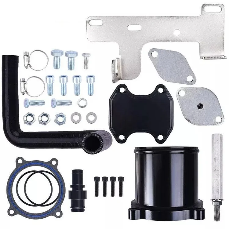 2010-2014 6.7L Cummins Dodge Ram EGR Throttle Valve Cooler Delete Kit