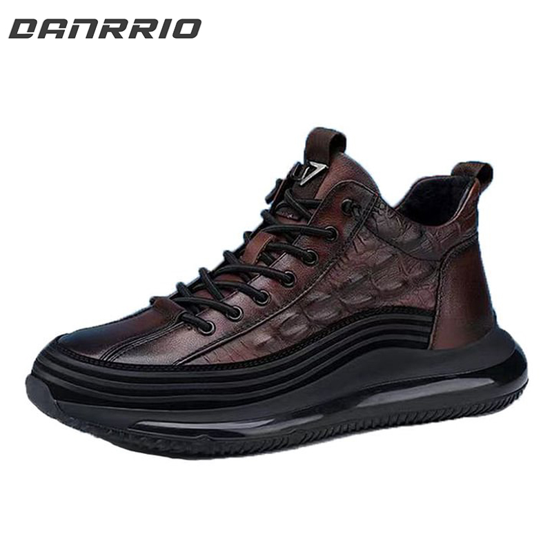 DANRRIO Brown Alligator Sneakers Upgraded DANRRIO.COM DANRRIO