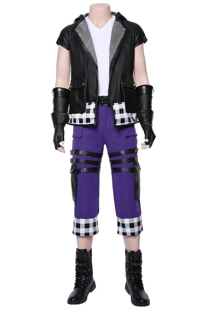 Manga Kh Kingdom Hearts iii 3 Riku Outfit Cosplay Costume