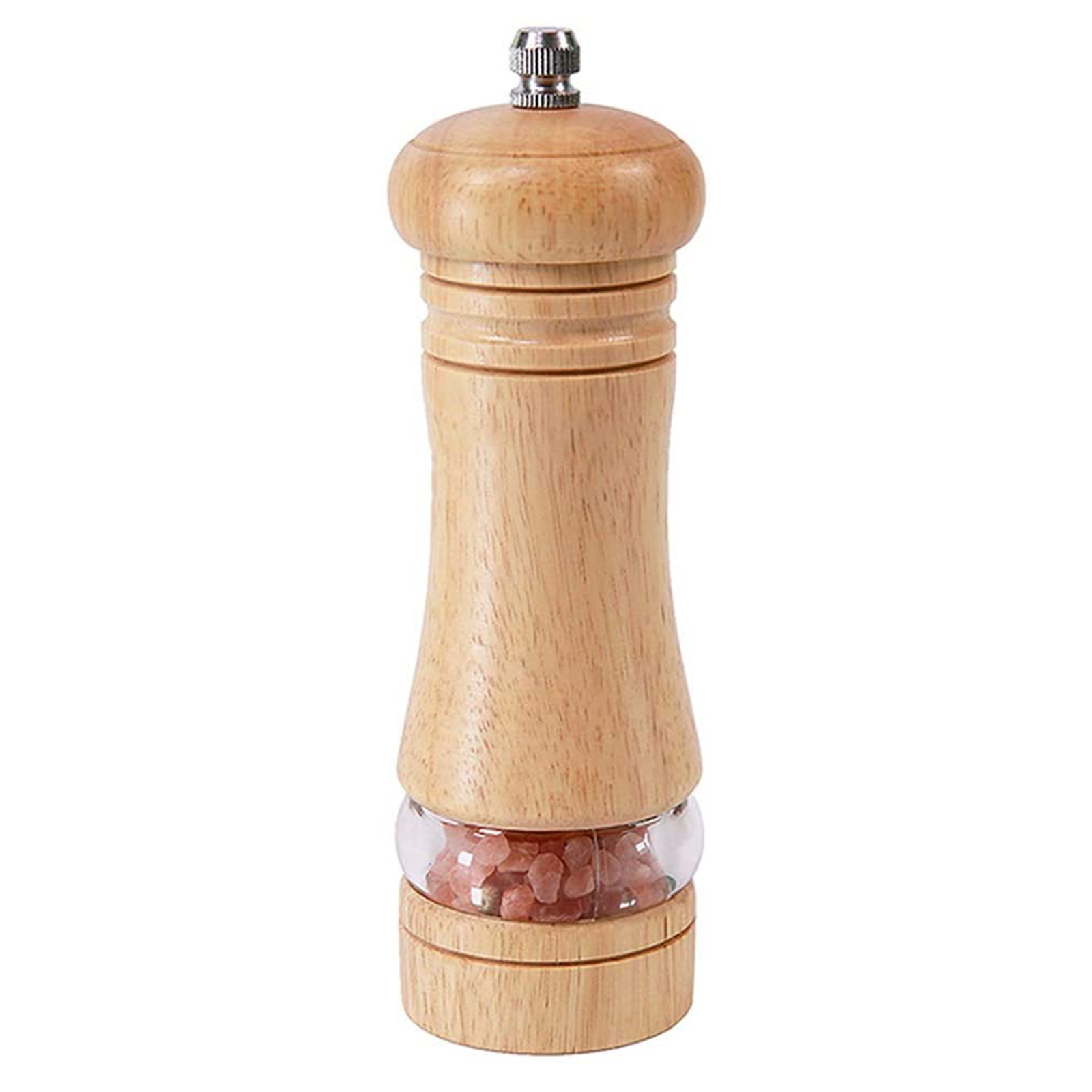 

Wood Salt Pepper Mill Set-Kitchen Ceramic Rotor with Adjustable Coarseness, 501 Original