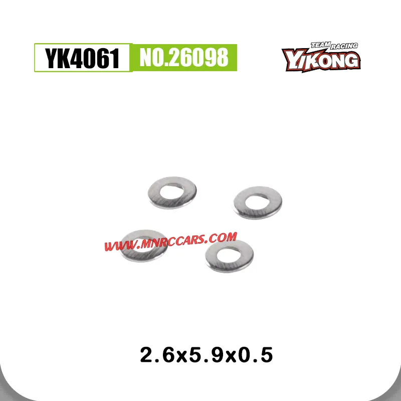 YIKONG YK4061 RC Crawler Parts Shims 26098-26101