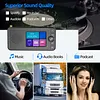 DAB Radio Receiver with LCD Display Digital Car Radio Adapter Car-Mounted Stereo MP3 Player FM Car Digitals Signal Broadcasting for Auto Accessories