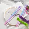 2pcs Cross Stitch Row Line Board Acrylic for Handmade Accessories (Gradient)