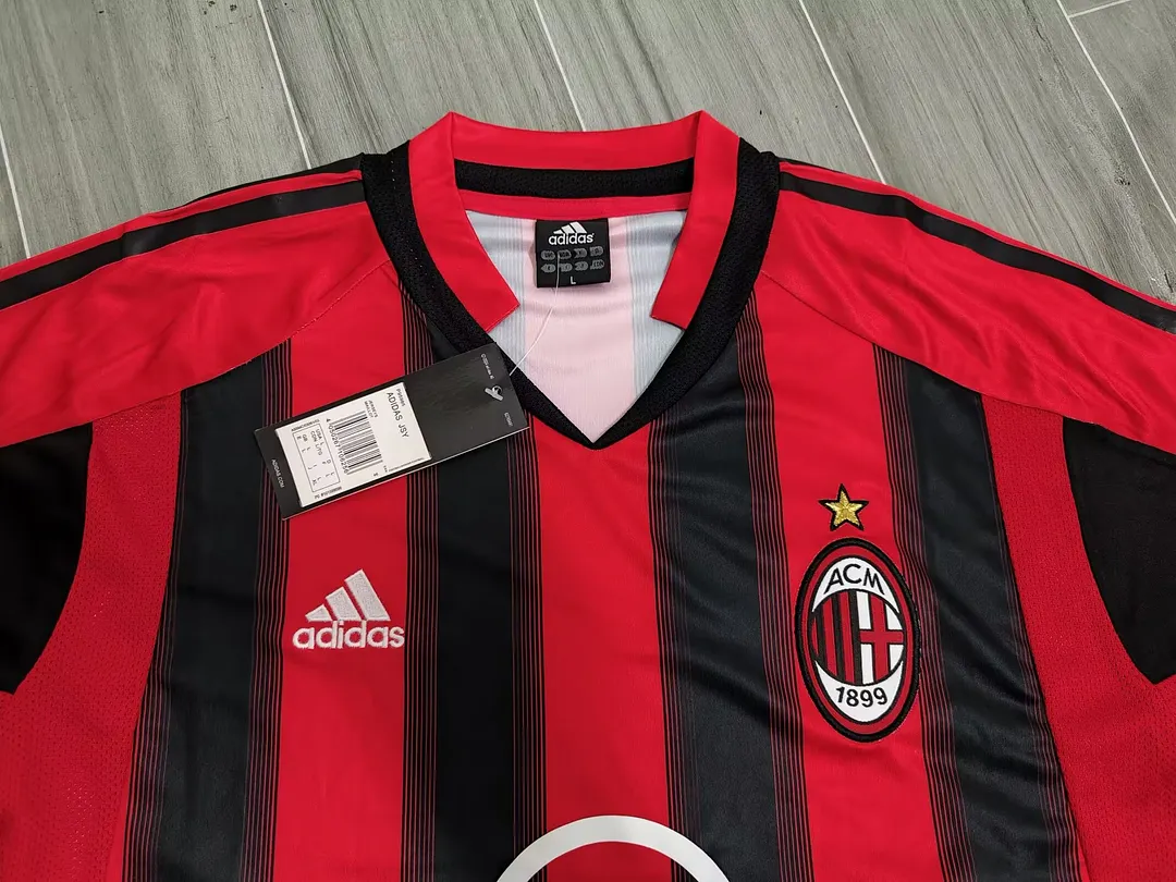 Retro 2004/2005 AC Milan Home Football Shirt Thai Quality