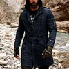 💥 2025 Hot Sale! Men's Workwear Casual Outdoor Thick Winter Hooded Jacket - Warm, Perfect for Hiking, Traveling and Leisure Wear