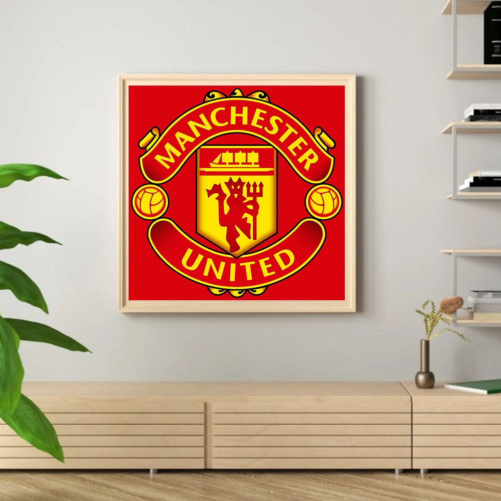 man united diamond art