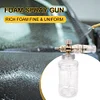 Transparent Foamer Jet Bottle 1L Car Washer Foam Pot High Pressure for Car Truck
