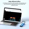AI USB C Hub 12 in 1 Multiport Adapter with USB 3.0 & PD 3.0 Ports for Laptop/PC