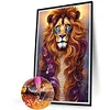 Diamond Painting-DIY Full Round Drill Lion(60*40 CM)