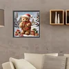 Diamond Painting-DIY Full Round Drill Christmas Bear