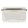 YUNZII ACTTO B303 Wireless Typewriter Keyboard, Bluetooth Connection, Cute Retro Aesthetic Design with Integrated Stand for Tablet, Phone, PC and Win/Mac/Android