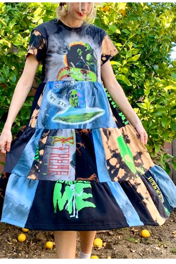 Alien Upcycled Tee