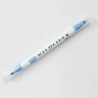 JORINALSAY 1pc Cute Double Head Fluorescent Pen Milkliner Highlighters Color Marker Pen