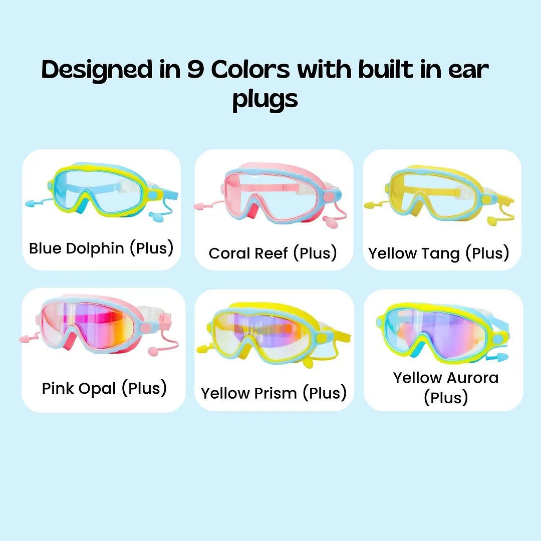 TibaToes&trade; Clip-On Swim Goggles