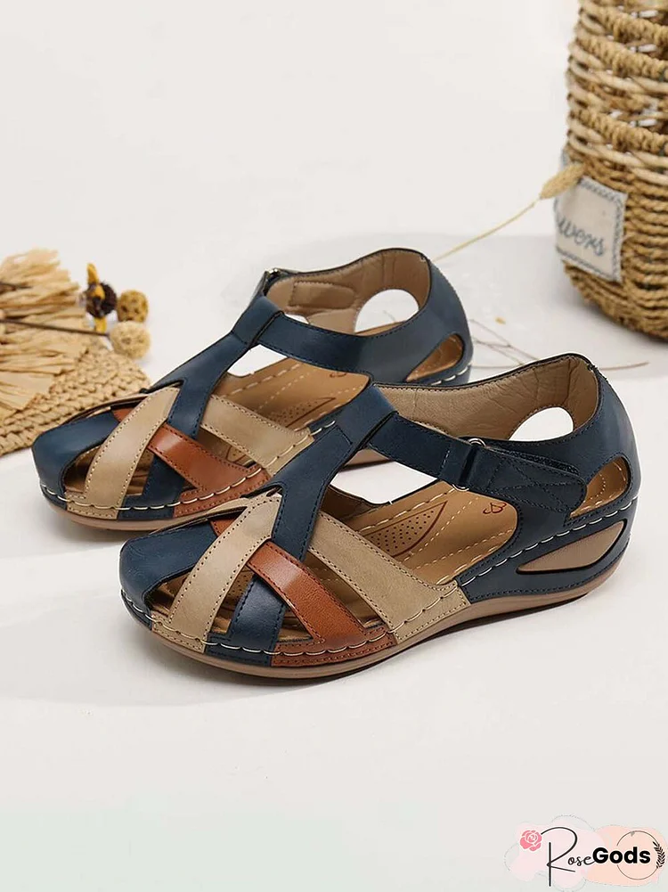 Women Casual Summer Daily Comfy Wedge Sandals