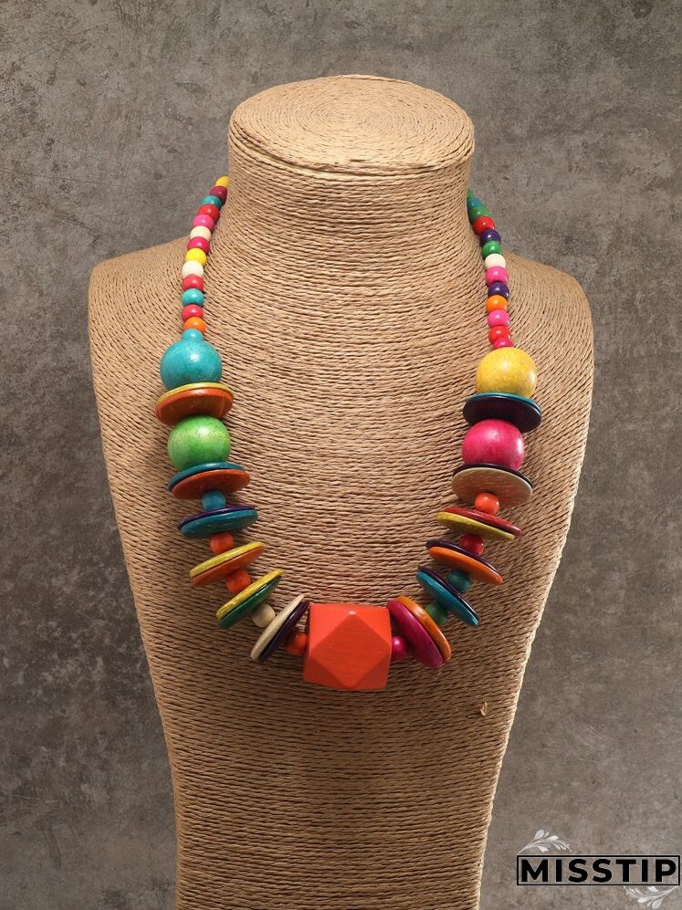 Colorful Beaded Necklace