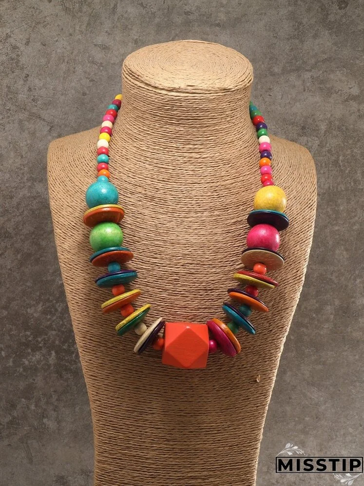 Colorful Beaded Necklace
