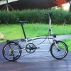 Three-fold 9-speed Ultra-light Portable Retro Bicycle