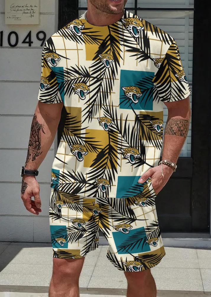 Jacksonville Jaguars Limited Edition Top And Shorts Two-Piece Suits