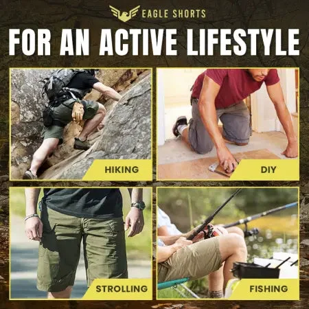 EagleShorts - Waterproof Hiking Fishing Quick Dry Cargo Shorts - Last Day Sale Off 50%
