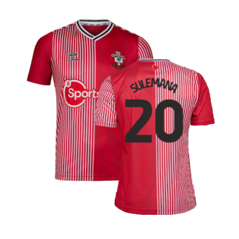 Southampton Kamaldeen Sulemana 20 Home Shirt Kit 2023-2024