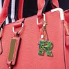 1Pc DIY Diamond Painting Lettter Keychain