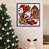 (40*40cm)Christmas Gnome - Full Round Drill Diamond Painting