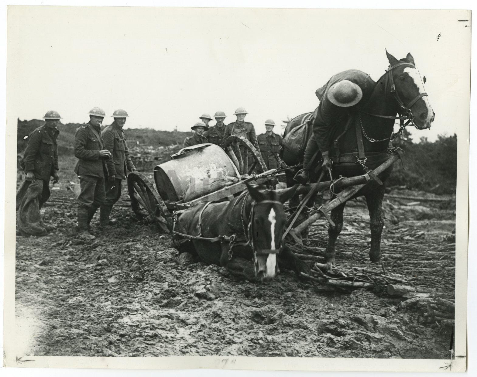 World War I - Vintage 8x10 Publication Photo Poster paintinggraph - Battle of Ypres