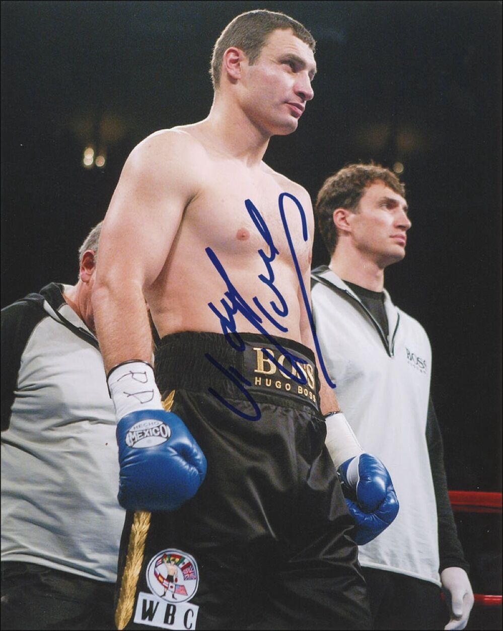 WLADIMIR KLITSCHKO Signed Photo Poster paintinggraph WORLD HEAVYWEIGHT BOXING - Preprints