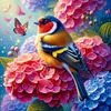 Diamond Painting-DIY Full Round Drill Bird(40*40 CM)