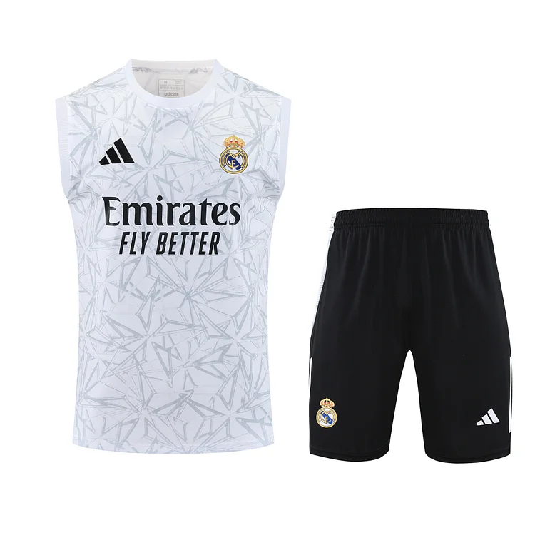 2025-26 Real Madrid Training Vest - Adult Set