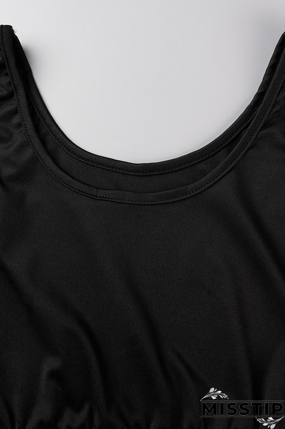 Orange Casual Solid Basic U Neck Sleeveless Two Pieces