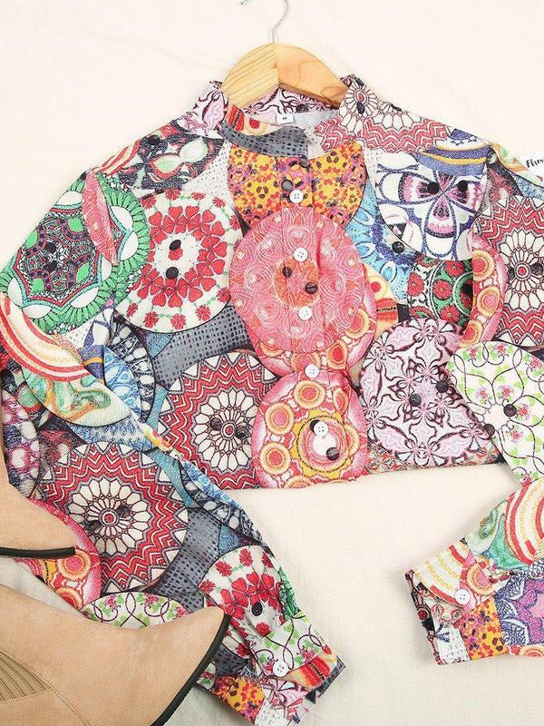 Women Half Sleeve V-neck Solid Color Dress