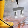2-in-1 Double Head Pressure Washer Tip Nozzle 1/4 Inch Quick Connect Car Washing