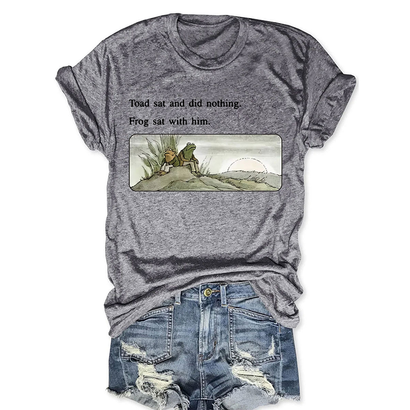 Romanshe Frog And Toad T-Shirt