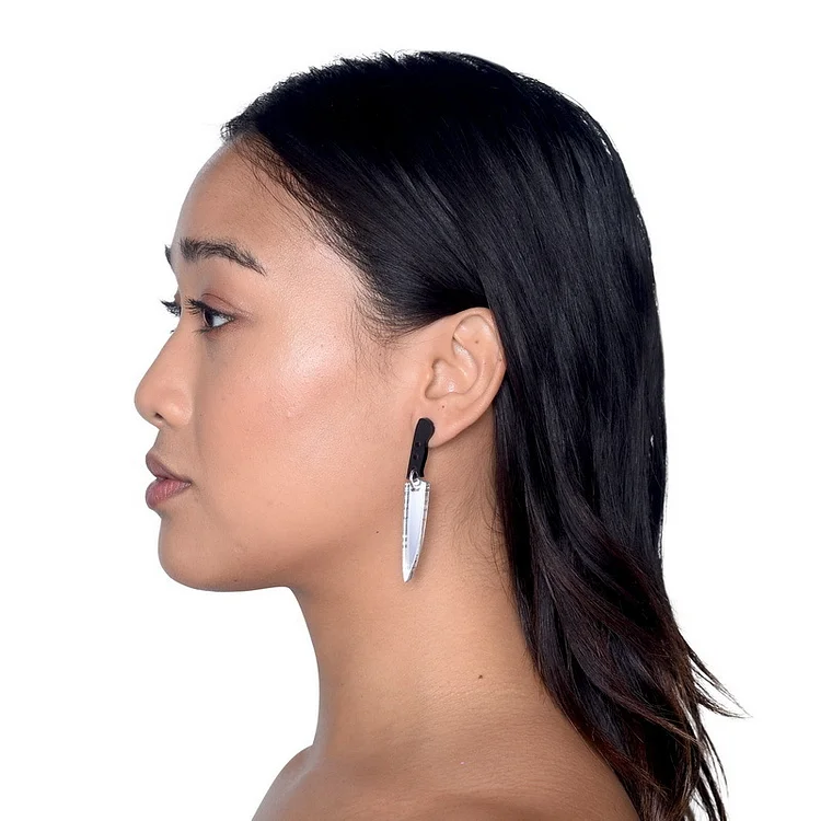 Exaggerated Acrylic Earrings