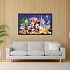 (Big Size)Disney - 11CT Stamped Cross Stitch - 65*40cm - Disney