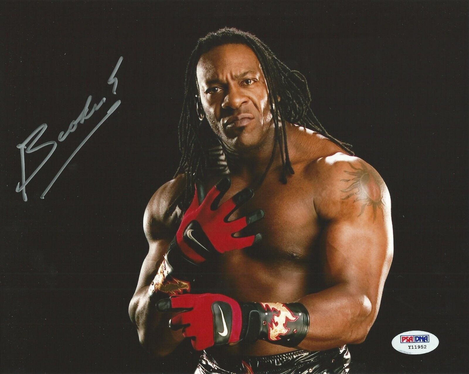 Booker T Signed WWE 8x10 Photo Poster painting PSA/DNA COA Pro Wrestling Picture Autograph WCW 1