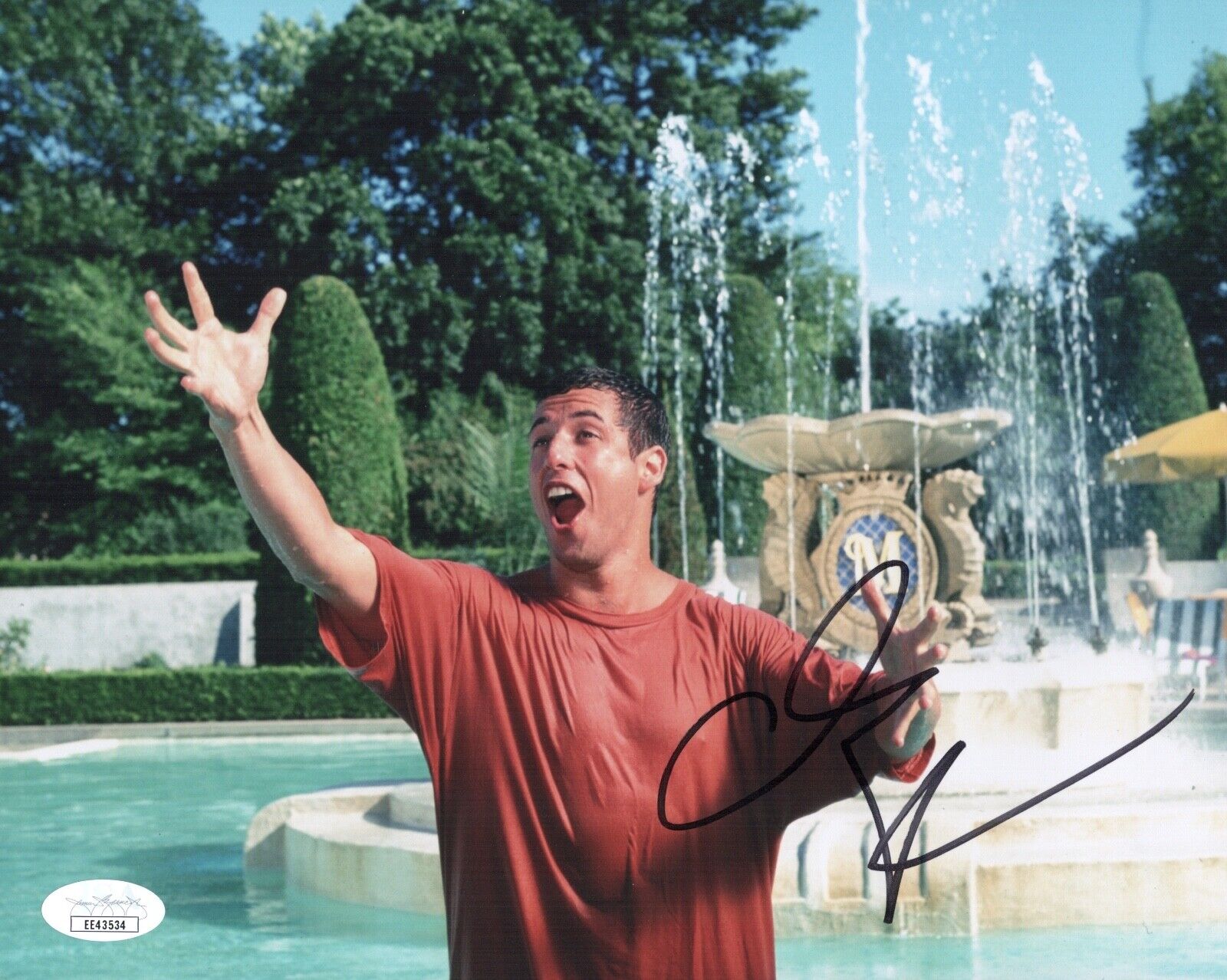 Adam Sandler Signed BILLY MADISON 8x10 Photo Poster painting IN PERSON Autograph JSA COA