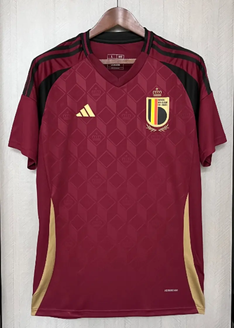 2024 Belgium Soccer Jersey Home
