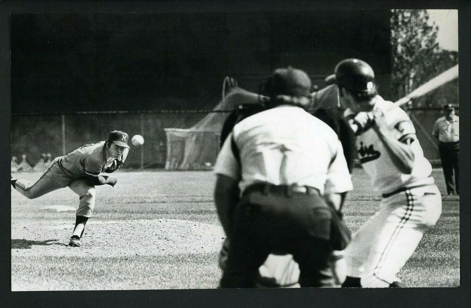 Jim Slaton 1973 Press Photo Poster painting Milwaukee Brewers