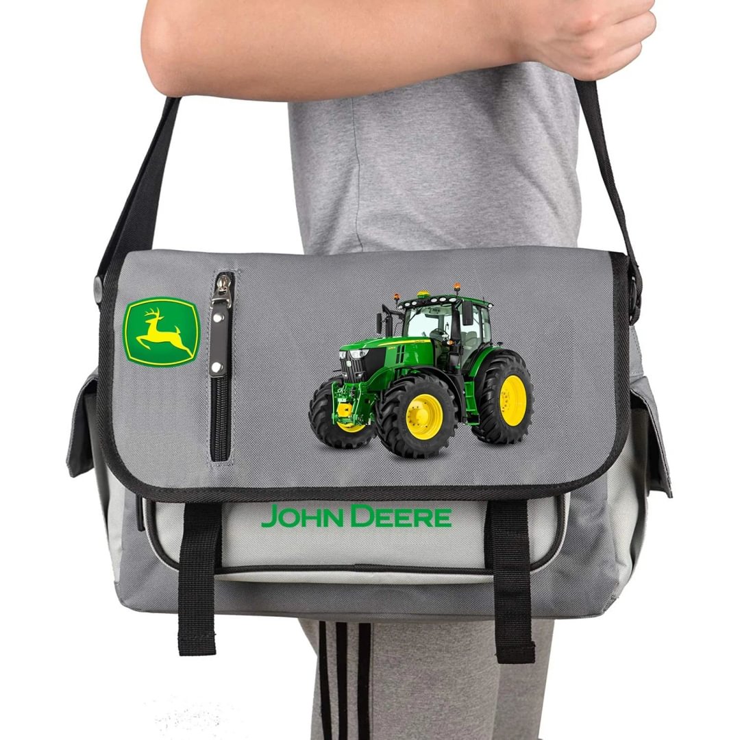 John Deere Messenger Bag Leisure Single Shoulder Bag School Work Travel Use