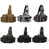 Men Fishing Tackle Backpack with Rod Holder Lure Box Gear Storage Bag Fanny Pack