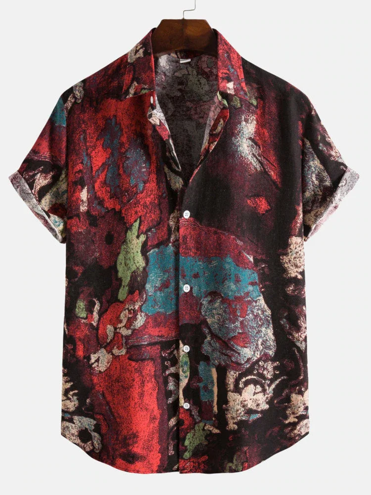 Abstract Oil Painting Shirts