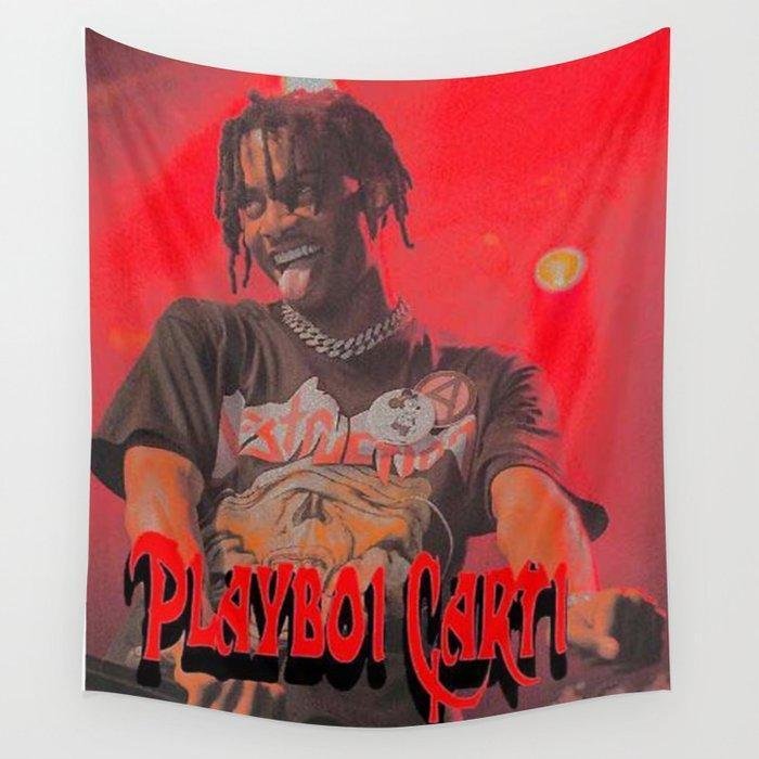Playboi Carti Wall Tapestry Exclusive At Wallart Eshop