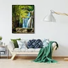 Painting By Numbers - DIY Forest Waterfall(40*50cm)